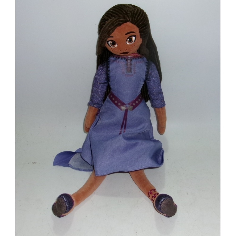 Disney Wish Asha Plush Doll 17" – Excellent Condition – Stuffed Toy